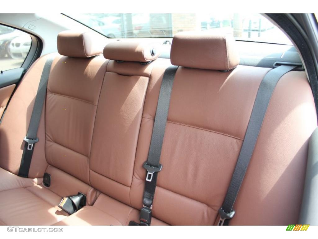 2008 3 Series 328xi Sedan - Jet Black / Terra Dakota Leather photo #16