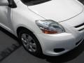 2007 Polar White Toyota Yaris Sedan  photo #2