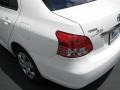 2007 Polar White Toyota Yaris Sedan  photo #8