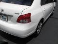 2007 Polar White Toyota Yaris Sedan  photo #10