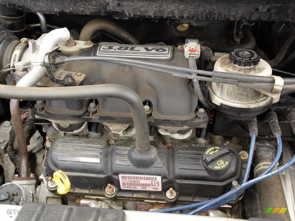 2007 Chrysler Town & Country Limited 3.8L OHV 12V V6 Engine Photo #48517651