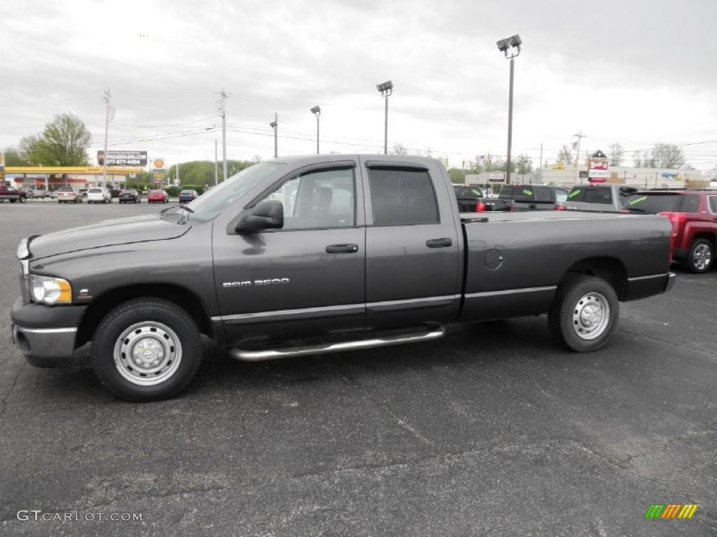 Graphite Metallic 2004 Dodge Ram 2500 ST Quad Cab Exterior Photo #48517678