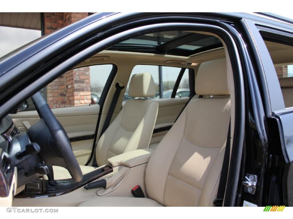 Beige Interior 2008 BMW 3 Series 328xi Wagon Photo #48517888