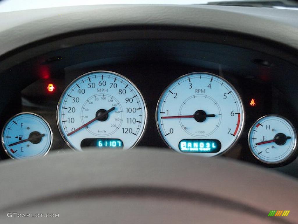 2007 Chrysler Town & Country Limited Gauges Photo #48517894