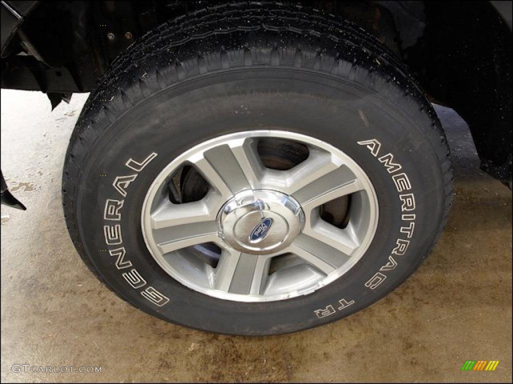 2005 F150 XLT SuperCab 4x4 - Black / Medium Flint Grey photo #11