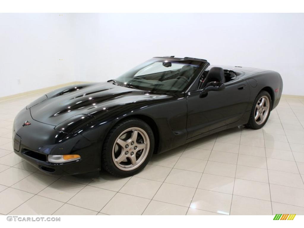 Black 2001 Chevrolet Corvette Convertible Exterior Photo #48518287