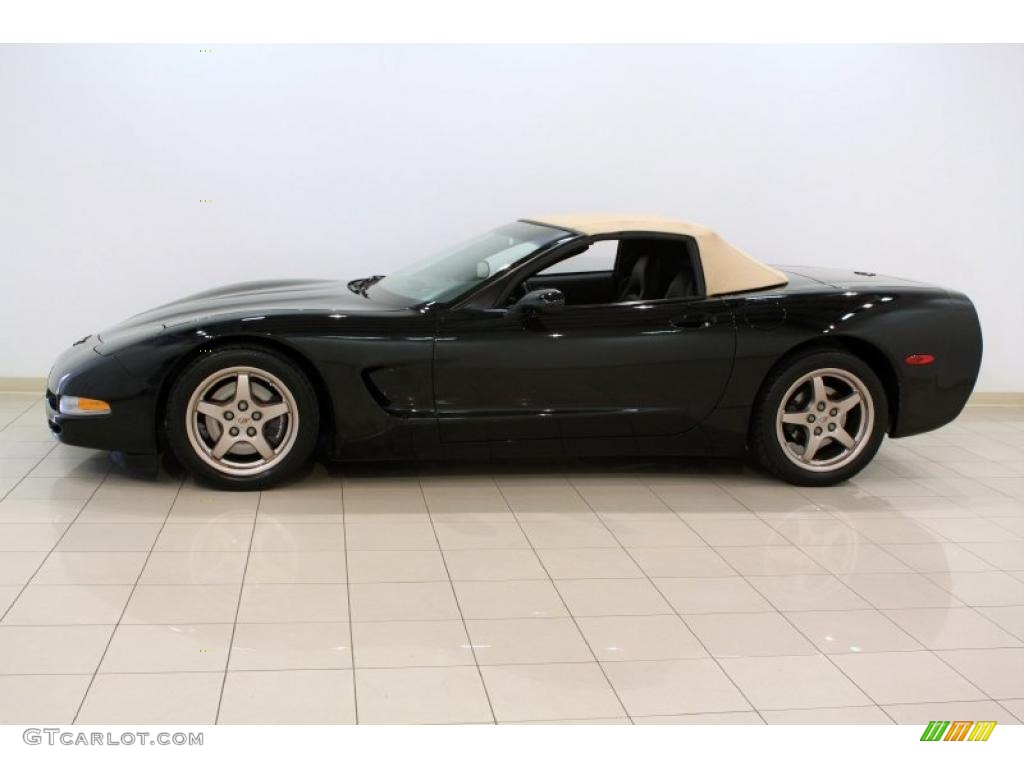 Black 2001 Chevrolet Corvette Convertible Exterior Photo #48518302