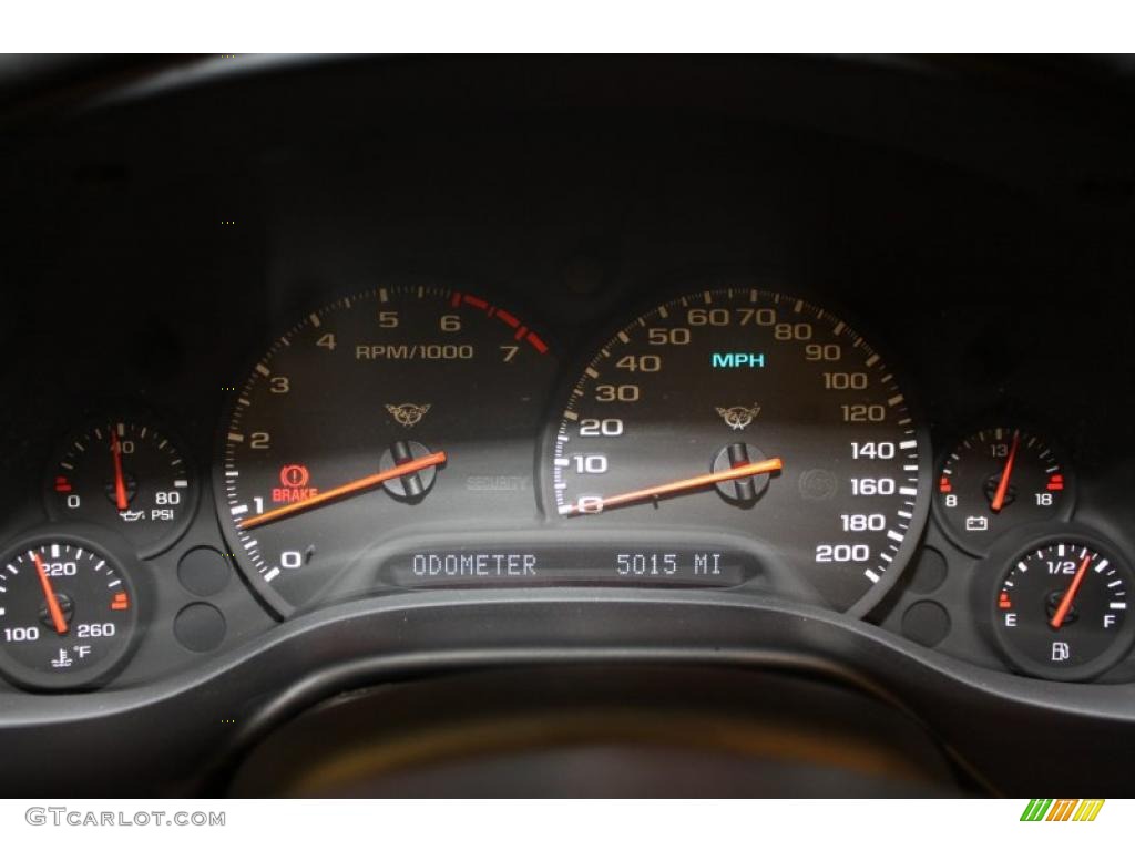 2001 Chevrolet Corvette Convertible Gauges Photo #48518356