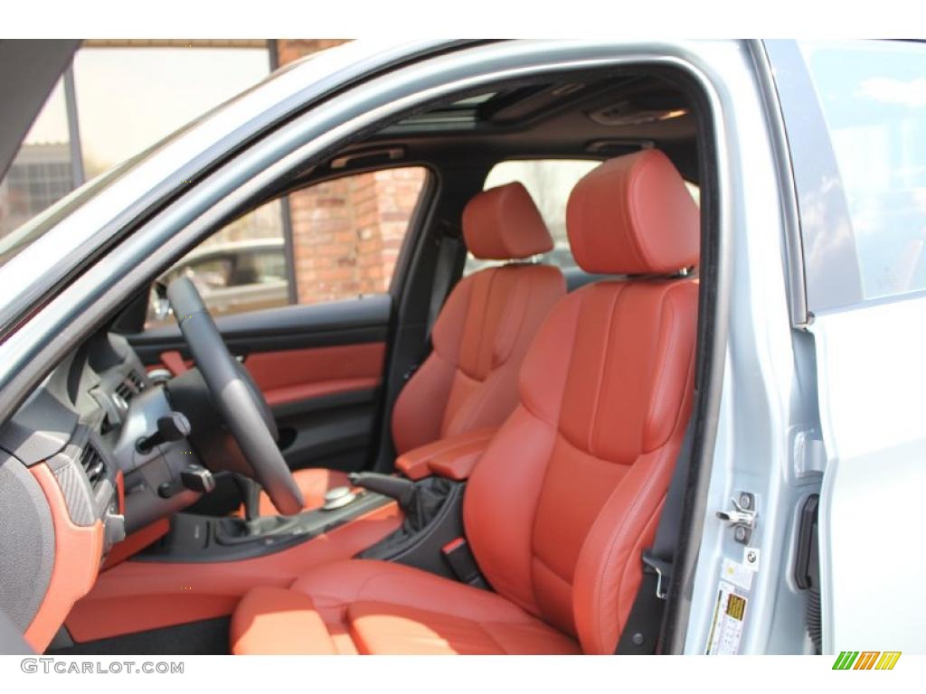 Fox Red Interior 2008 BMW M3 Sedan Photo #48518368