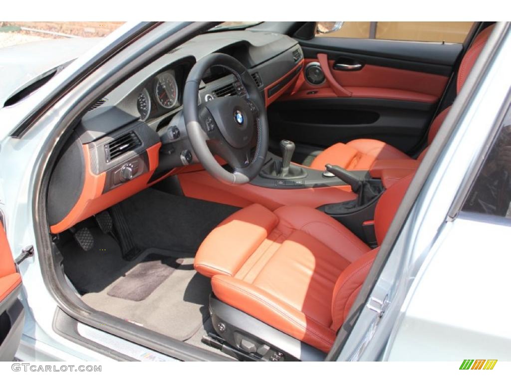 Fox Red Interior 2008 BMW M3 Sedan Photo #48518377