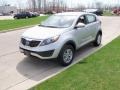 2011 Bright Silver Kia Sportage   photo #6