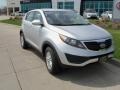 2011 Bright Silver Kia Sportage   photo #7