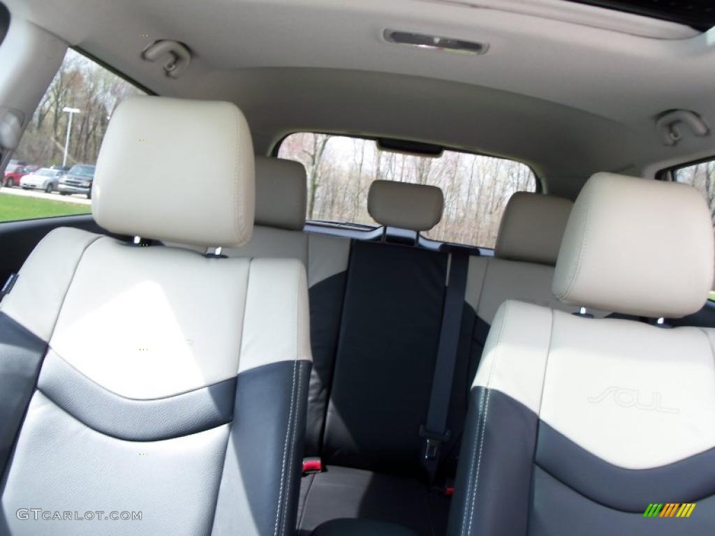 Sand/Black Premium Leather Interior 2011 Kia Soul ! Photo #48518965