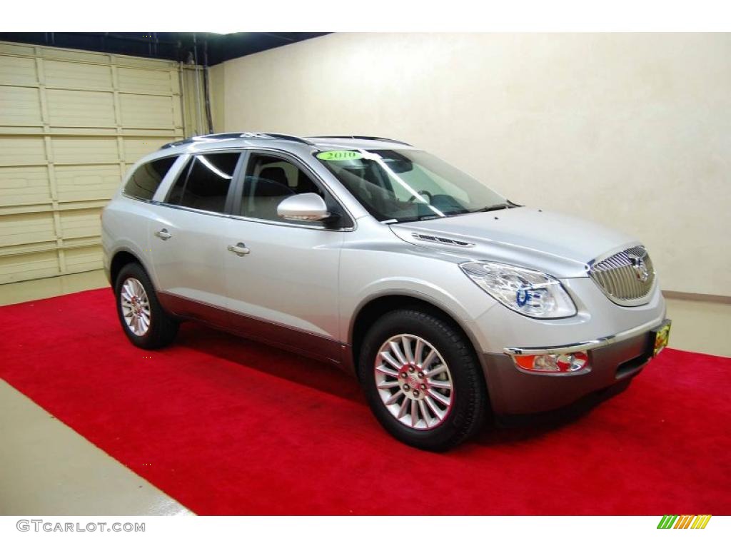 2010 Enclave CXL - Quicksilver Metallic / Ebony/Ebony photo #1