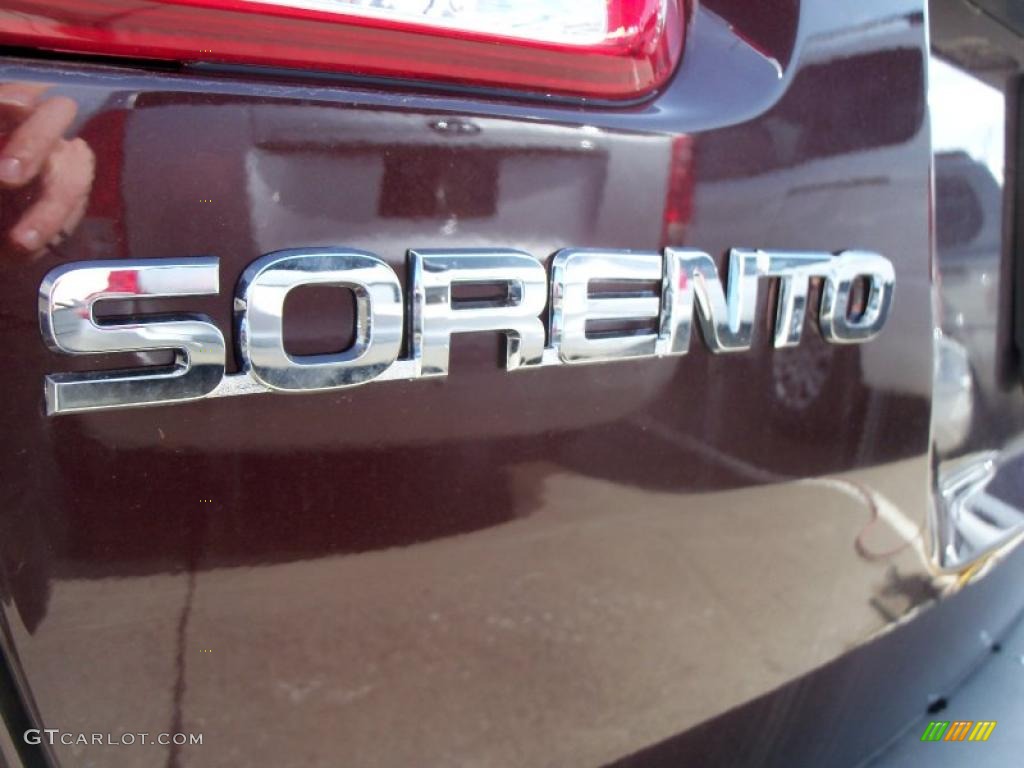 2011 Sorento LX - Dark Cherry / Black photo #10