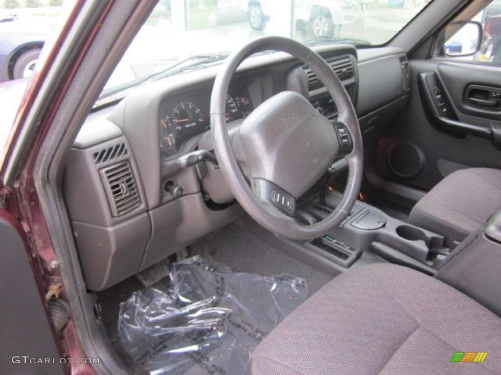Agate Interior 2001 Jeep Cherokee Classic 4x4 Photo #48519529