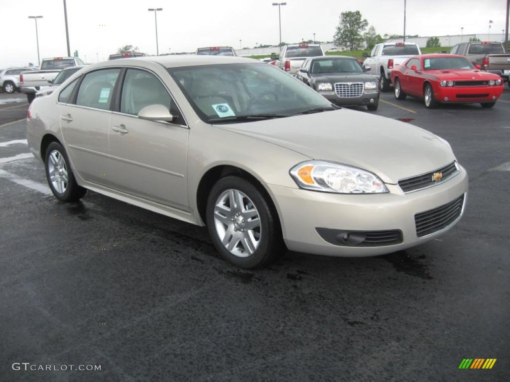 2011 Impala LT - Gold Mist Metallic / Neutral photo #3