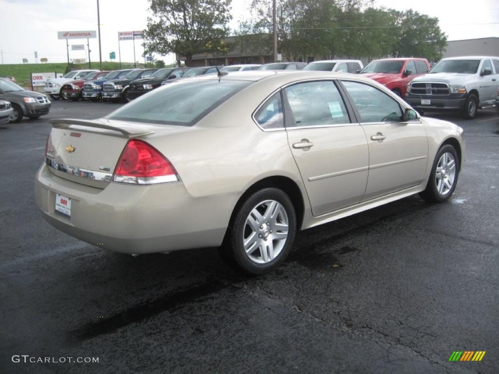2011 Impala LT - Gold Mist Metallic / Neutral photo #5