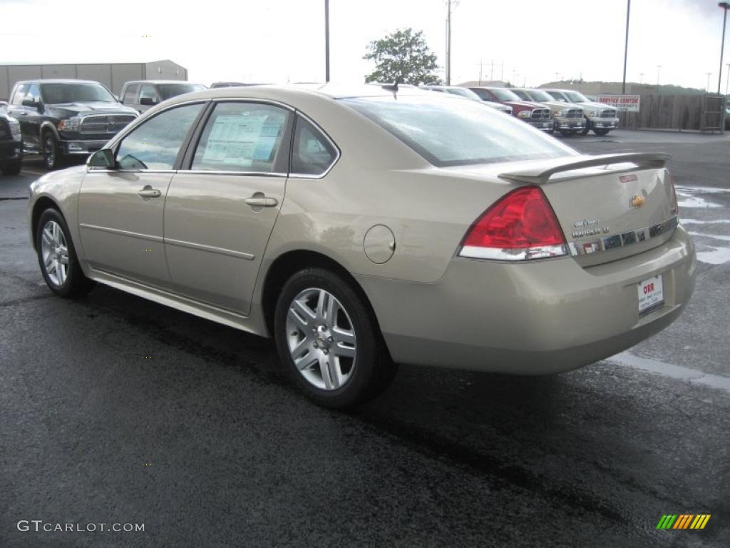 2011 Impala LT - Gold Mist Metallic / Neutral photo #7