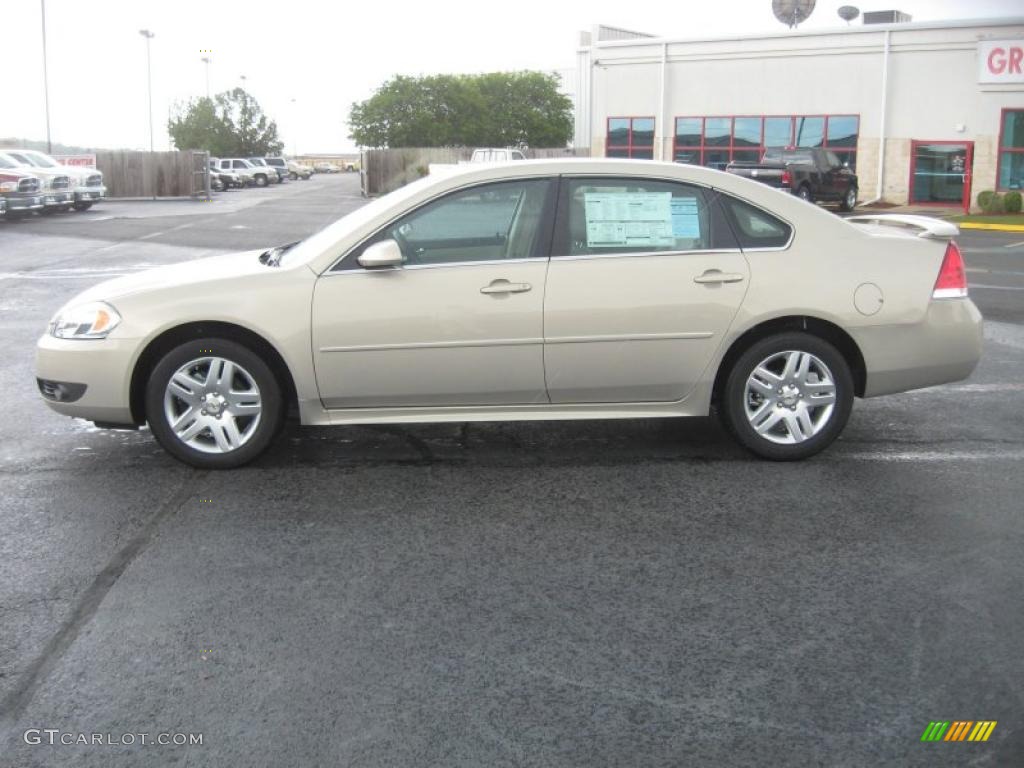 2011 Impala LT - Gold Mist Metallic / Neutral photo #8