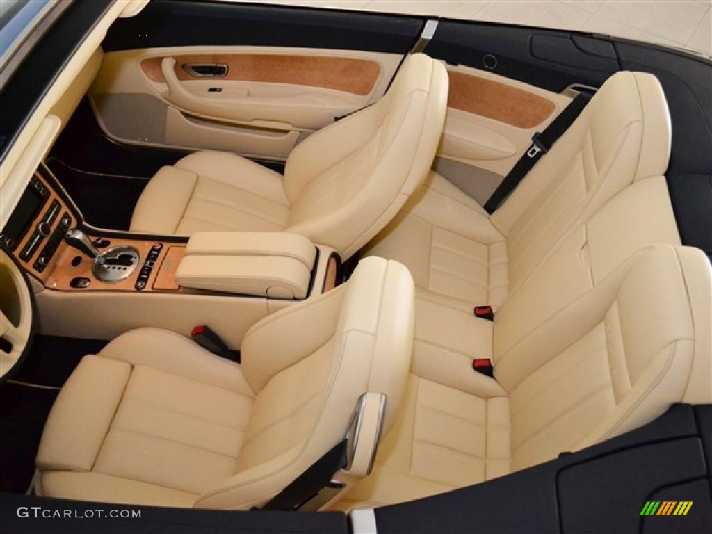 Magnolia/Imperial Blue Interior 2011 Bentley Continental GTC Standard Continental GTC Model Photo #48521695