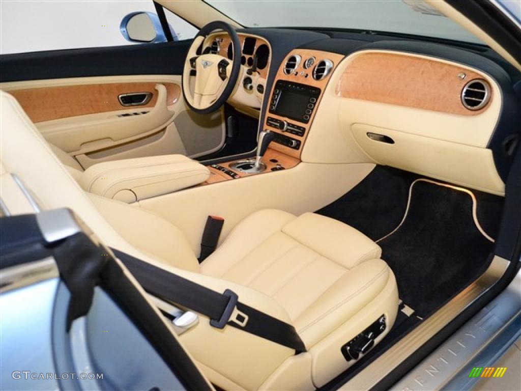 2011 Bentley Continental GTC Standard Continental GTC Model Magnolia/Imperial Blue Dashboard Photo #48521749