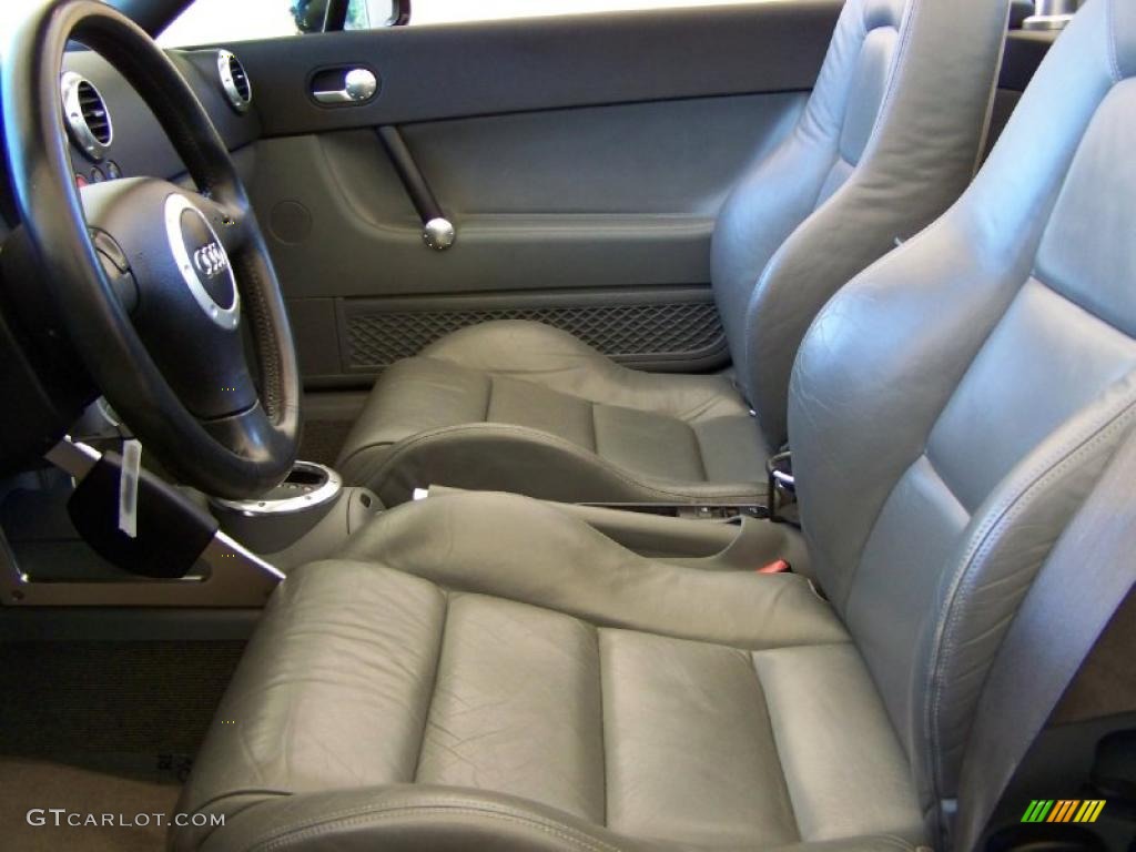 Aviator Gray Interior 2003 Audi TT 1.8T Roadster Photo #48521767