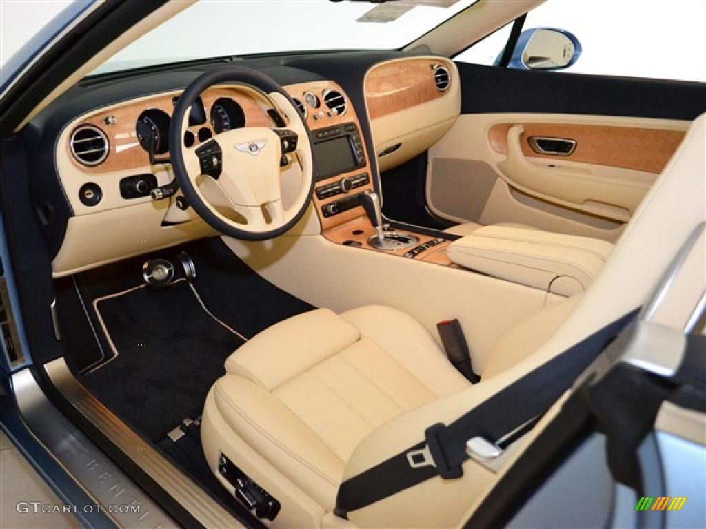 Magnolia/Imperial Blue Interior 2011 Bentley Continental GTC Standard Continental GTC Model Photo #48521800