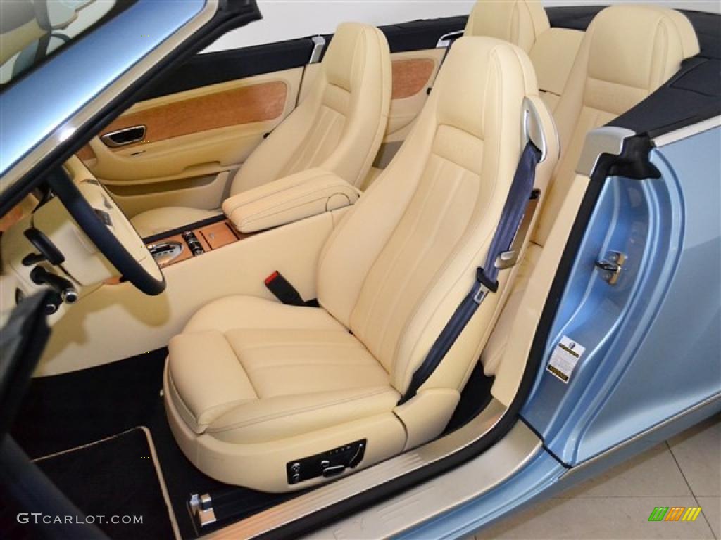 Magnolia/Imperial Blue Interior 2011 Bentley Continental GTC Standard Continental GTC Model Photo #48521833