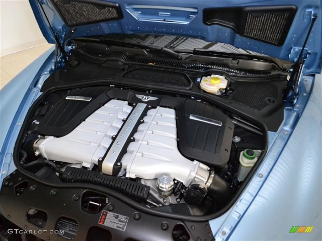 2011 Bentley Continental GTC Standard Continental GTC Model 6.0 Liter Twin-Turbocharged DOHC 48-Valve VVT W12 Engine Photo #48521992