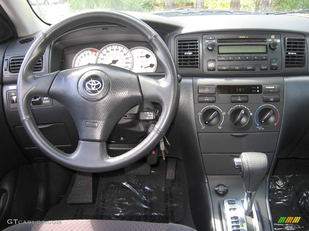 2007 Corolla S - Phantom Gray Pearl / Dark Charcoal photo #12