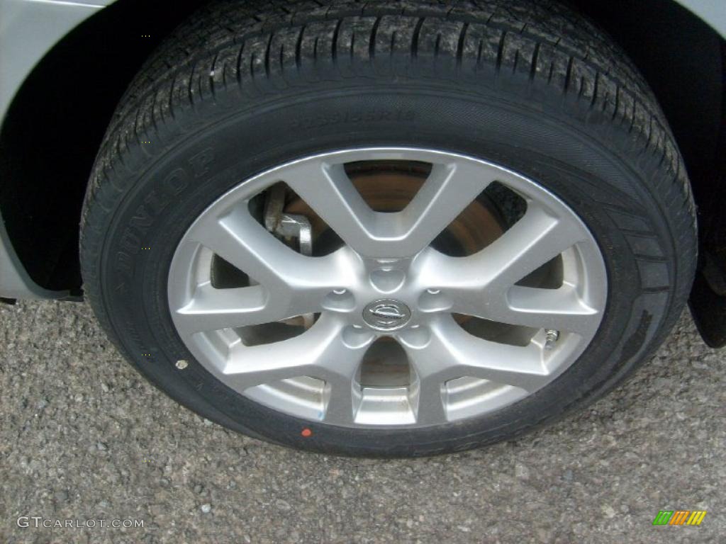 2011 Rogue SL AWD - Silver Ice Metallic / Gray photo #12