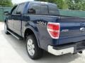 2011 Dark Blue Pearl Metallic Ford F150 Lariat SuperCrew 4x4  photo #5