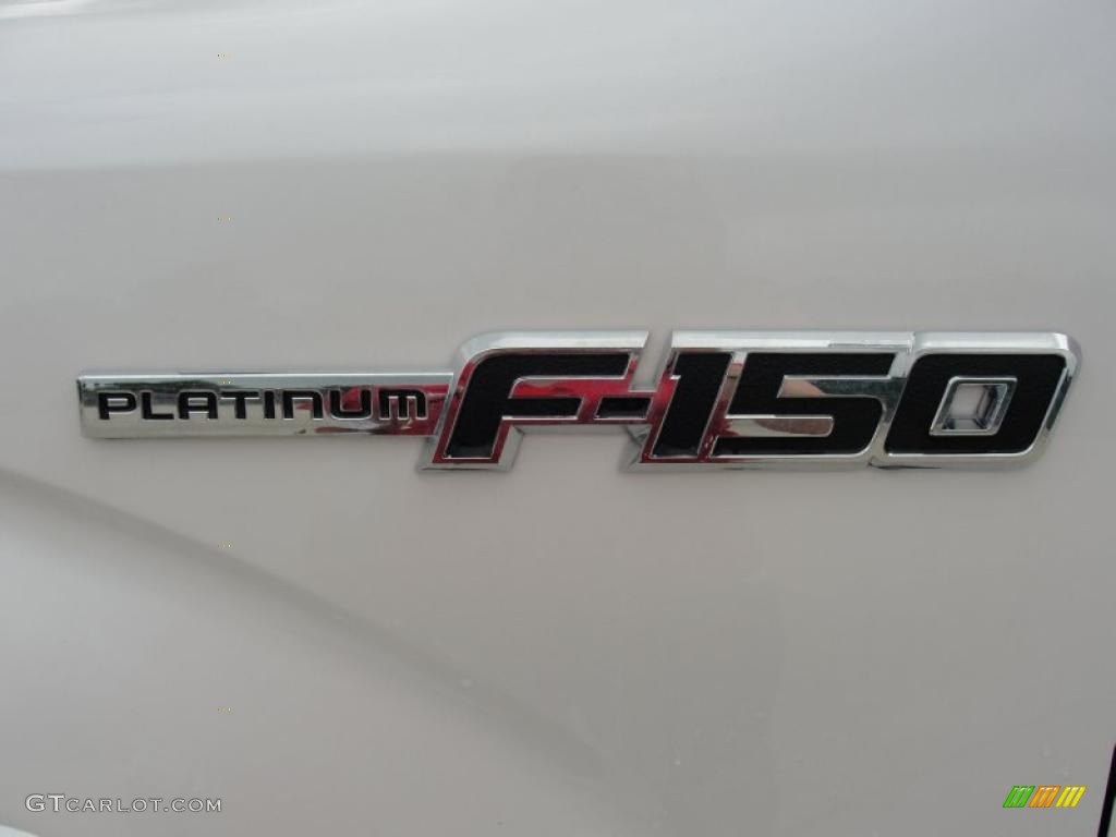 2011 F150 Platinum SuperCrew 4x4 - White Platinum Metallic Tri-Coat / Sienna Brown/Black photo #12