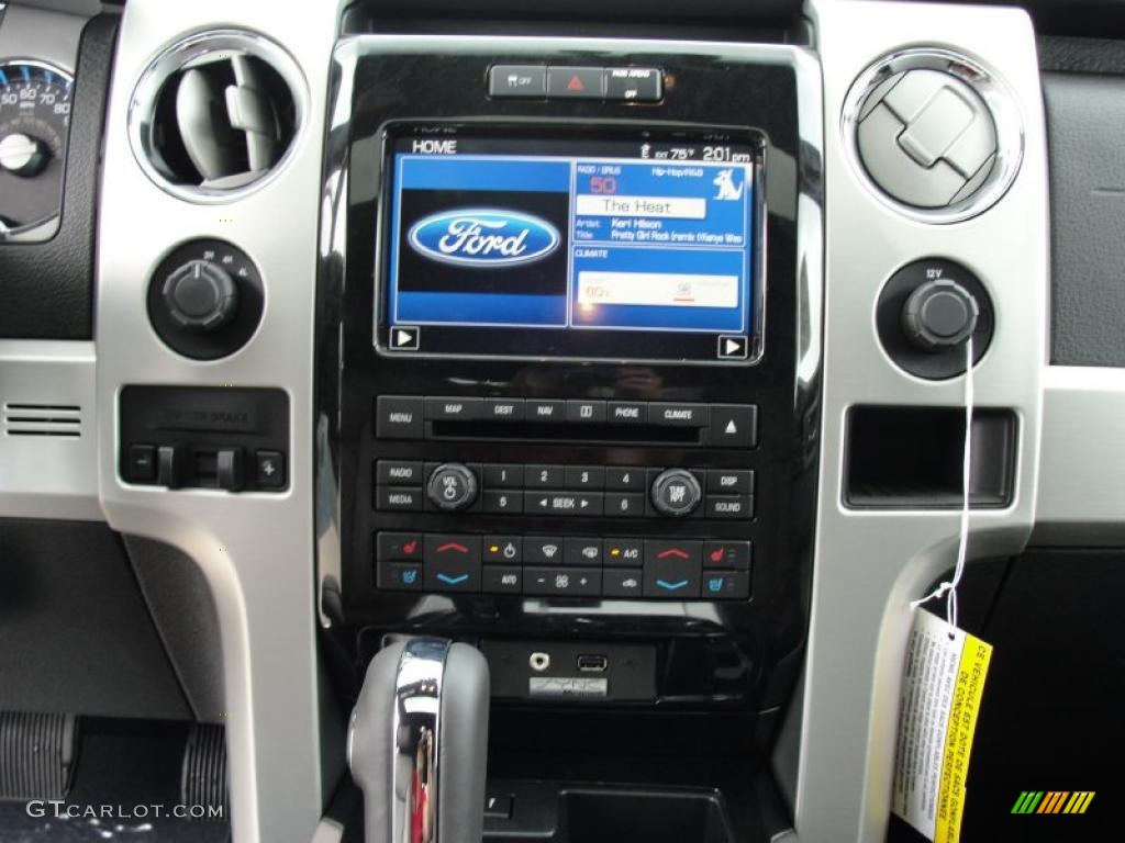 2011 F150 Platinum SuperCrew 4x4 - White Platinum Metallic Tri-Coat / Sienna Brown/Black photo #30