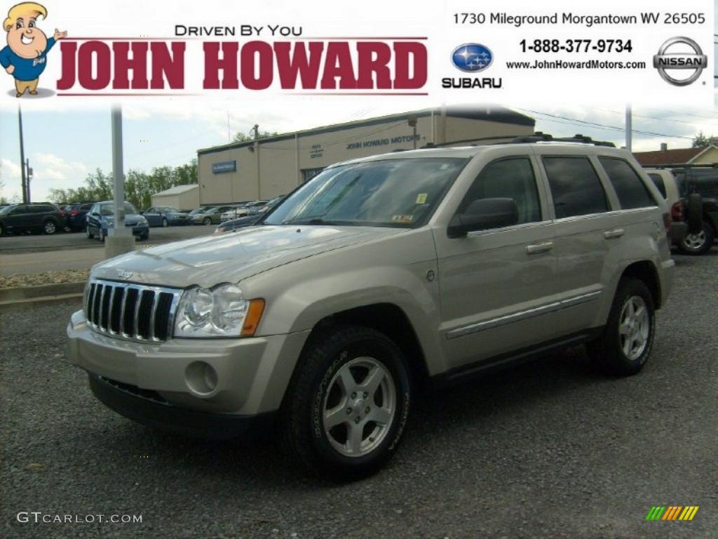 2006 Grand Cherokee Limited 4x4 - Light Khaki Metallic / Dark Khaki/Light Graystone photo #1