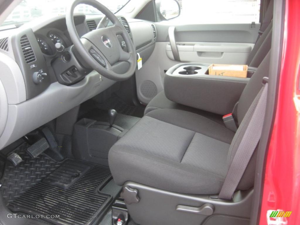 2011 Sierra 1500 Regular Cab 4x4 - Fire Red / Dark Titanium photo #11