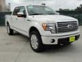 2011 White Platinum Metallic Tri-Coat Ford F150 Platinum SuperCrew 4x4  photo #1