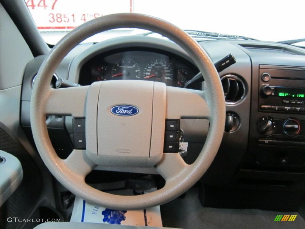 2005 F150 XLT SuperCrew 4x4 - Black / Medium Flint Grey photo #2