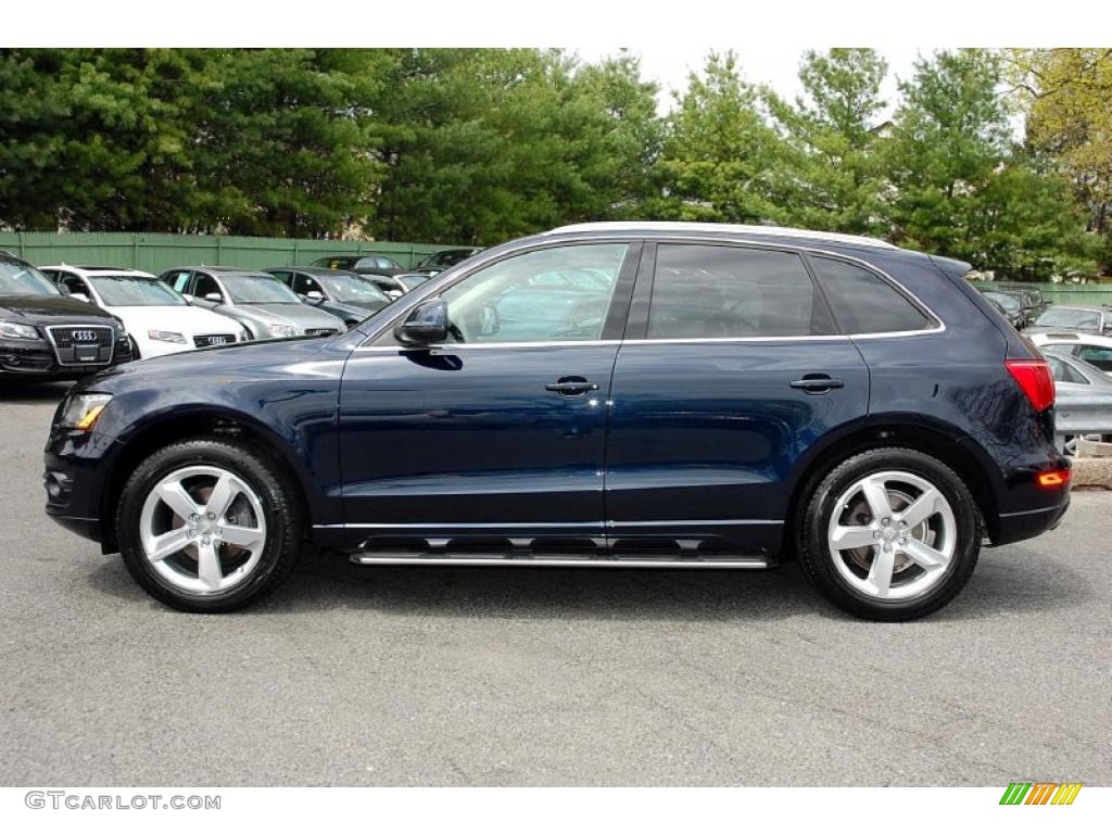 Deep Sea Blue Pearl Effect 2010 Audi Q5 3.2 quattro Exterior Photo #48525208