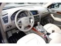 Cardamom Beige 2010 Audi Q5 3.2 quattro Interior