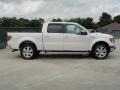 2011 White Platinum Metallic Tri-Coat Ford F150 Lariat SuperCrew  photo #2