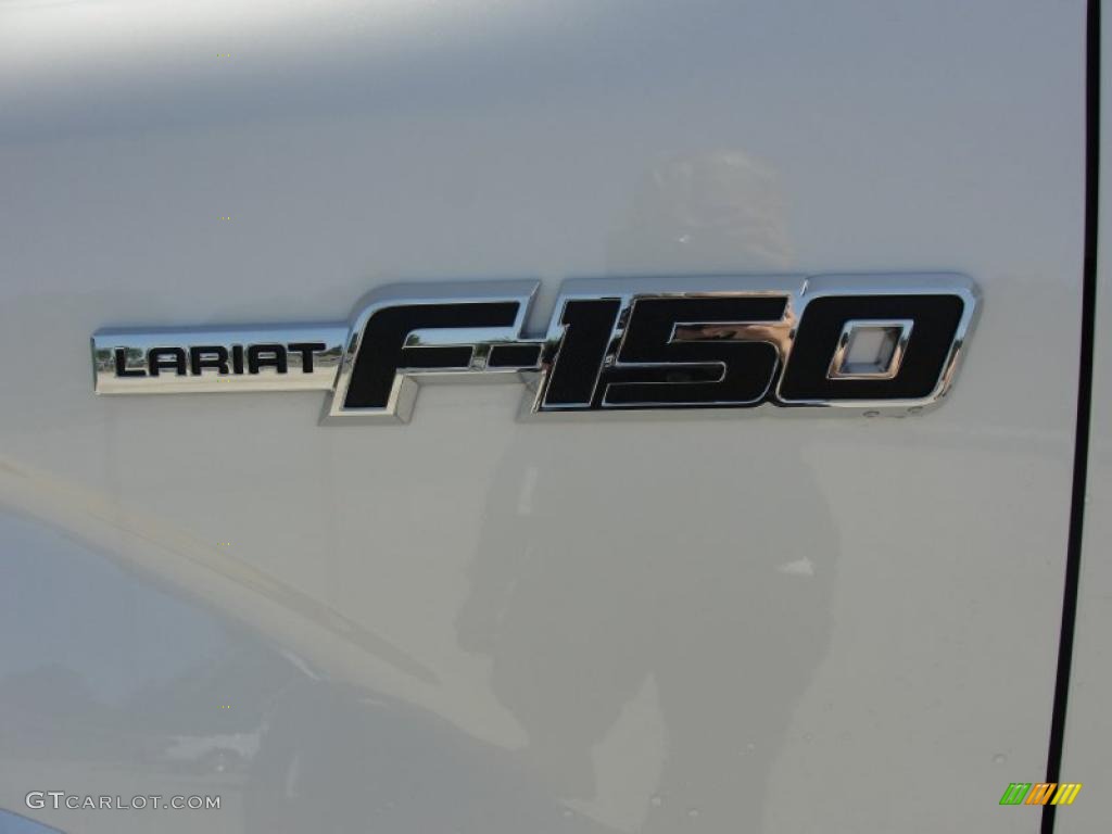 2011 F150 Lariat SuperCrew 4x4 - White Platinum Metallic Tri-Coat / Pale Adobe photo #12