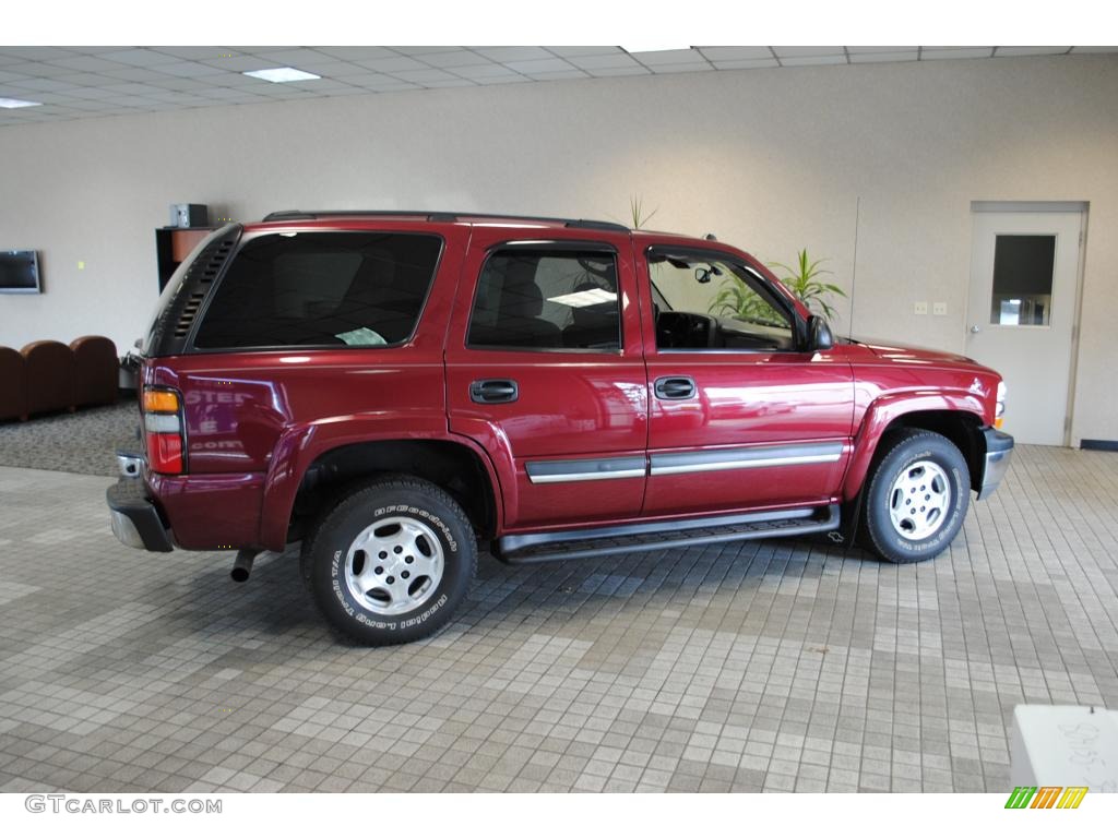 2004 Tahoe LS 4x4 - Sport Red Metallic / Tan/Neutral photo #13