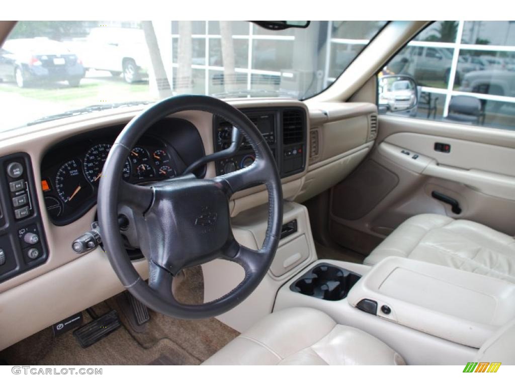 Tan Interior 2002 Chevrolet Suburban 1500 Z71 4x4 Photo #48528209