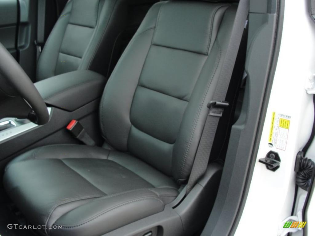 Charcoal Black Interior 2011 Ford Explorer Limited Photo #48528284