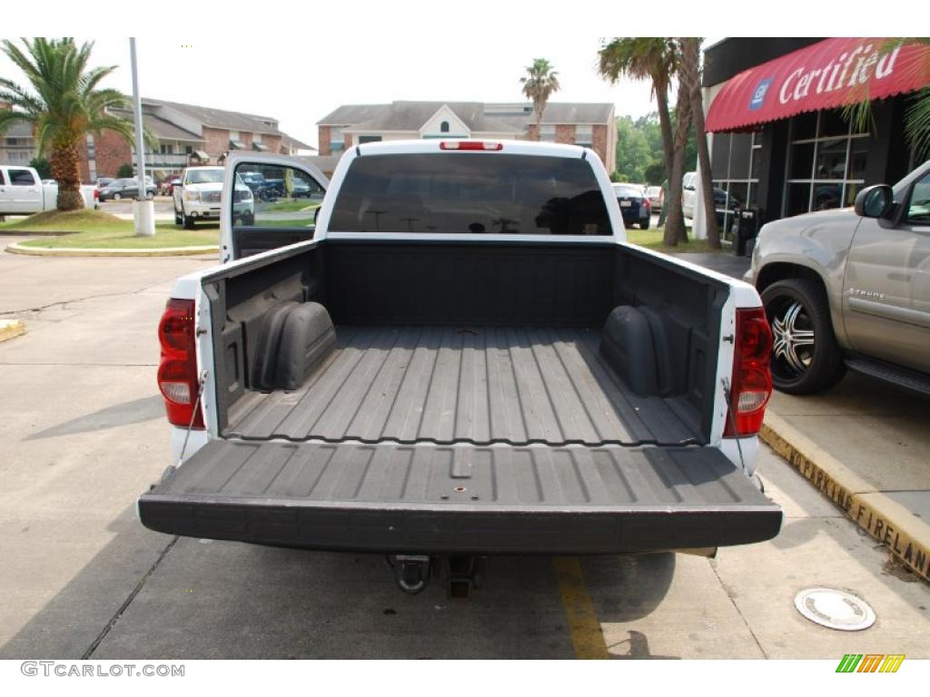 2003 Silverado 1500 LS Extended Cab - Summit White / Dark Charcoal photo #4