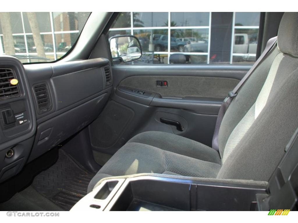 2003 Silverado 1500 LS Extended Cab - Summit White / Dark Charcoal photo #23