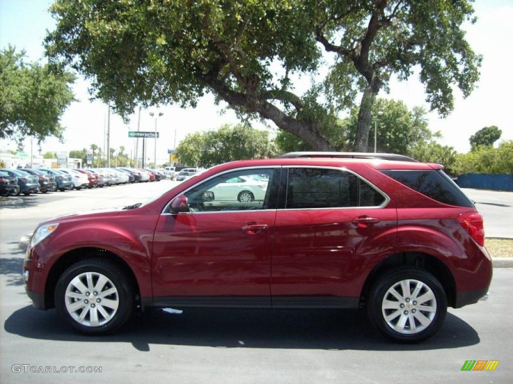 Cardinal Red Metallic 2011 Chevrolet Equinox LT Exterior Photo #48529739