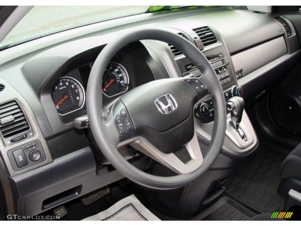 Black Interior 2010 Honda CR-V EX AWD Photo #48530738